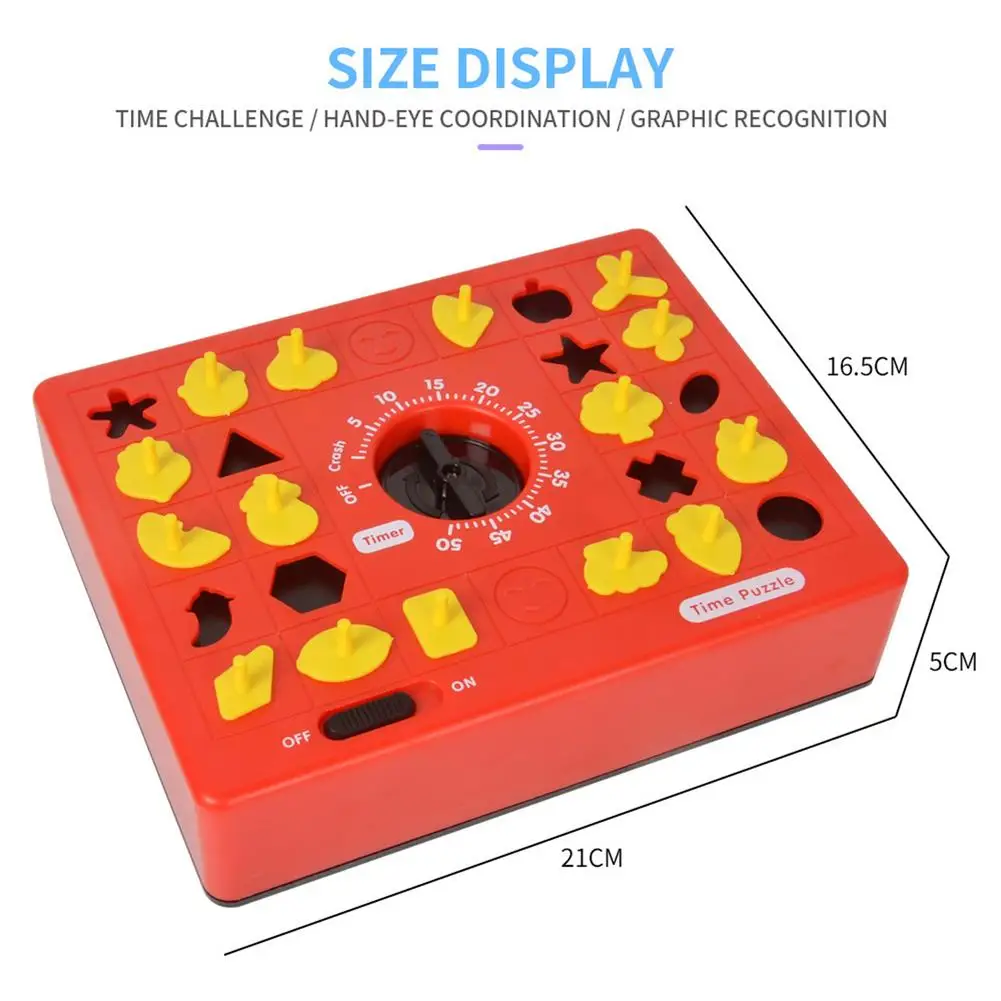 Kids Time Matching Puzzle Funny Board Games Parent-child Fun Board Game Toy For Early Education Parent-Child Educational Toys
Kids Time Matching Puzzle Funny Board Games Parent-child Fun Board Game Toy For Early Education Parent-Child Educational Toys