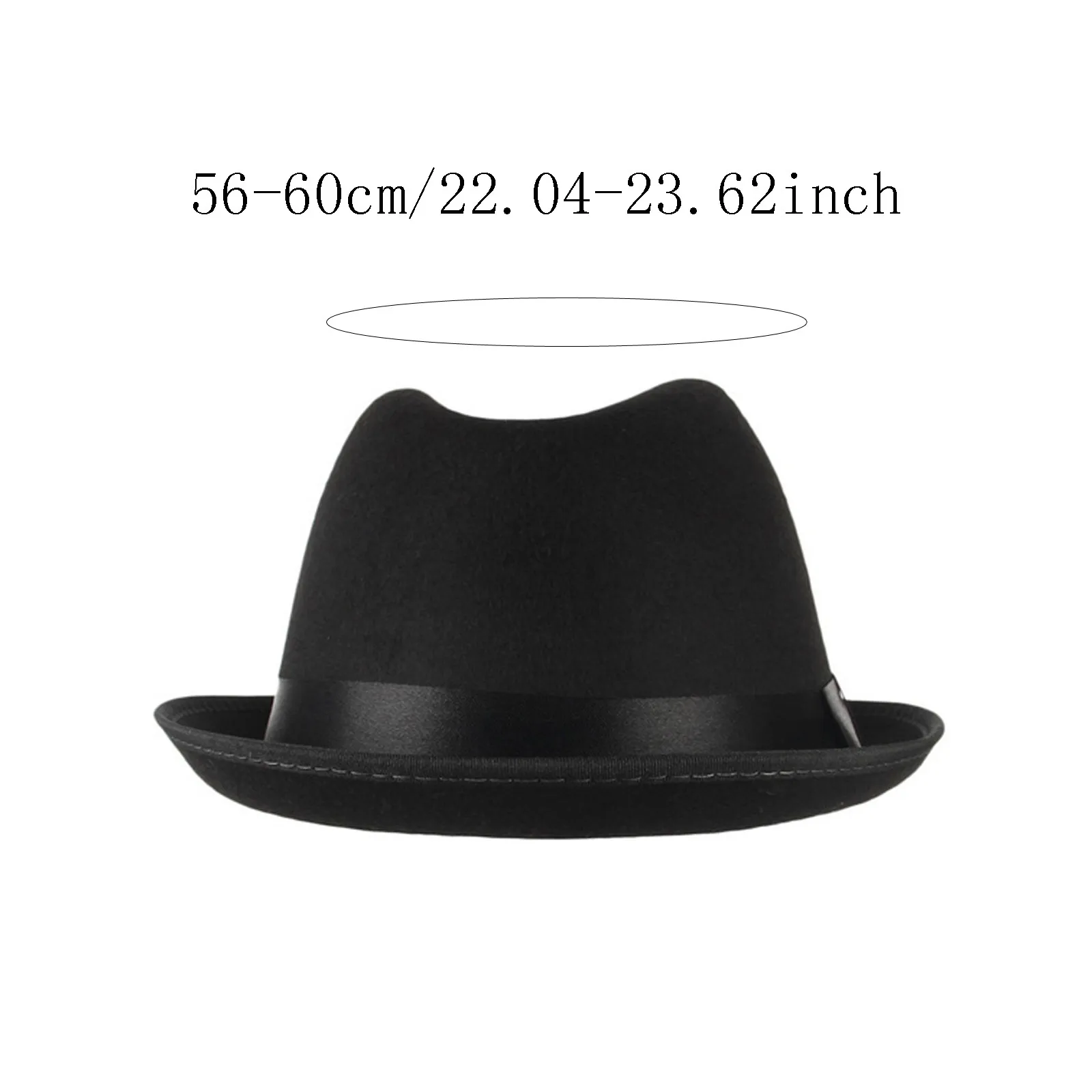 25# Classic British Fedora Hat Tweed cap appliqud ruffled jazz cap for men and women Imitation Woolen Winter Felt Jazz Hat
25# Classic British Fedora Hat Tweed cap appliqud ruffled jazz cap for men and women Imitation Woolen Winter Felt Jazz Hat