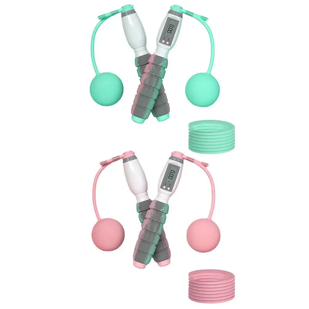 Ropeless Skipping Rope With Digital Counter Weighted Jumping Rope Wireless Gravity Weight Ball Professional Fat Burning Slimming
Ropeless Skipping Rope With Digital Counter Weighted Jumping Rope Wireless Gravity Weight Ball Professional Fat Burning Slimming