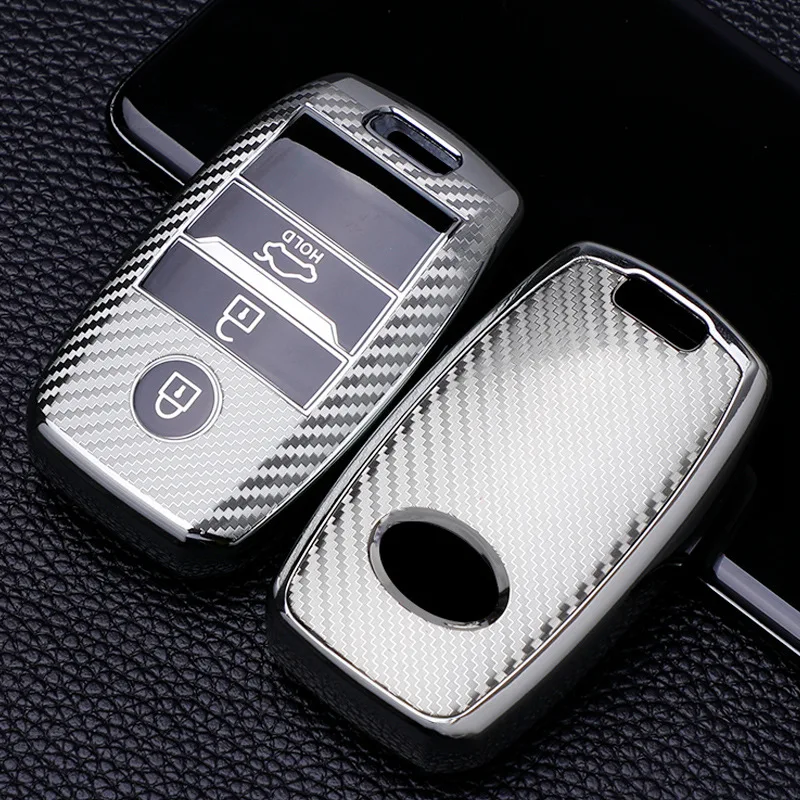 Carbon Fiber TPU Car Key Cover Case Protective Shell for Kia Ceed Rio Rio5 Sportage R K3 KX3 K4 K5 Ceed Sorento Cerato Optima
Carbon Fiber TPU Car Key Cover Case Protective Shell for Kia Ceed Rio Rio5 Sportage R K3 KX3 K4 K5 Ceed Sorento Cerato Optima