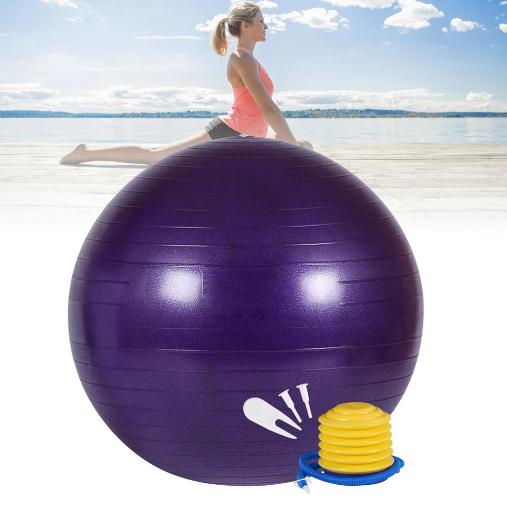 75cm Professional Exercise Anti Burst Stability and Yoga for Fitness Balance Gym Workouts Pump Included (Dark Blue)
75cm Professional Exercise Anti Burst Stability and Yoga for Fitness Balance Gym Workouts Pump Included (Dark Blue)