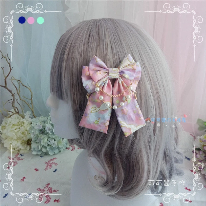 Side clip unicorn handle figure bow duckbill clip Japanese soft sister hairpin headdress JK bow tie
Side clip unicorn handle figure bow duckbill clip Japanese soft sister hairpin headdress JK bow tie