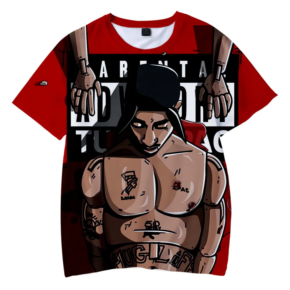 2021 New Women Men Fashion 3D T Shirt Tupac Shakur 2Pac T-shirt Hip Hop Rap Tees Camisetas Hombre Tops Plus Size T-shirts
2021 New Women Men Fashion 3D T Shirt Tupac Shakur 2Pac T-shirt Hip Hop Rap Tees Camisetas Hombre Tops Plus Size T-shirts