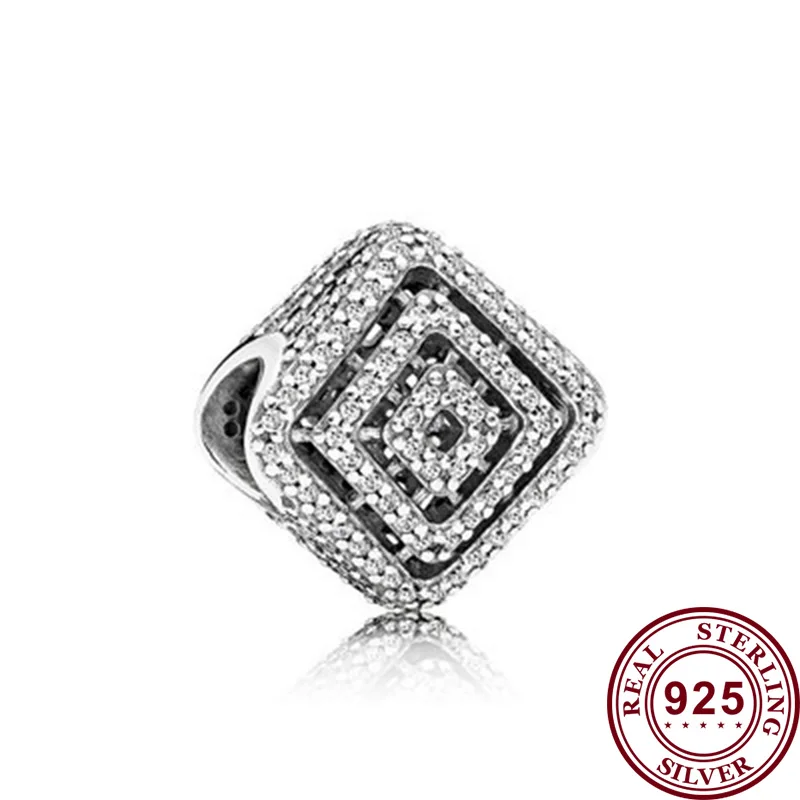 Original 925 Sterling Silver Bead Beaded New Geometric Fashion Fit Pandora Women Bracelet & Necklace Diy Jewelry
Original 925 Sterling Silver Bead Beaded New Geometric Fashion Fit Pandora Women Bracelet & Necklace Diy Jewelry