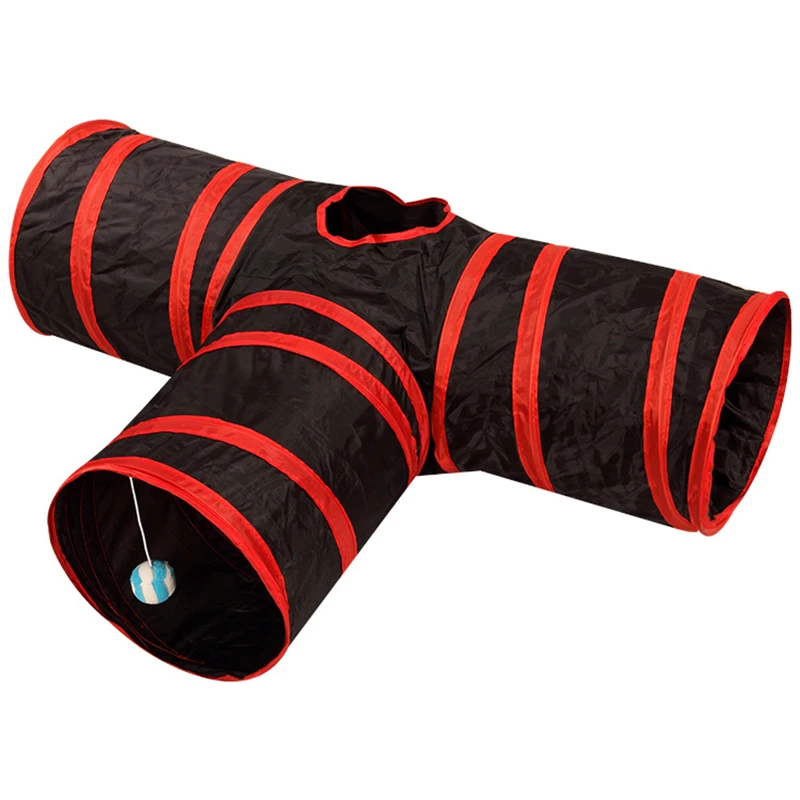 Cat Toy T-Type Tunnel Foldable Cat Channel Cats Rolling Dragon Pet Cat Kitten Bell Ball Pompom Toy Pet Shop
Cat Toy T-Type Tunnel Foldable Cat Channel Cats Rolling Dragon Pet Cat Kitten Bell Ball Pompom Toy Pet Shop