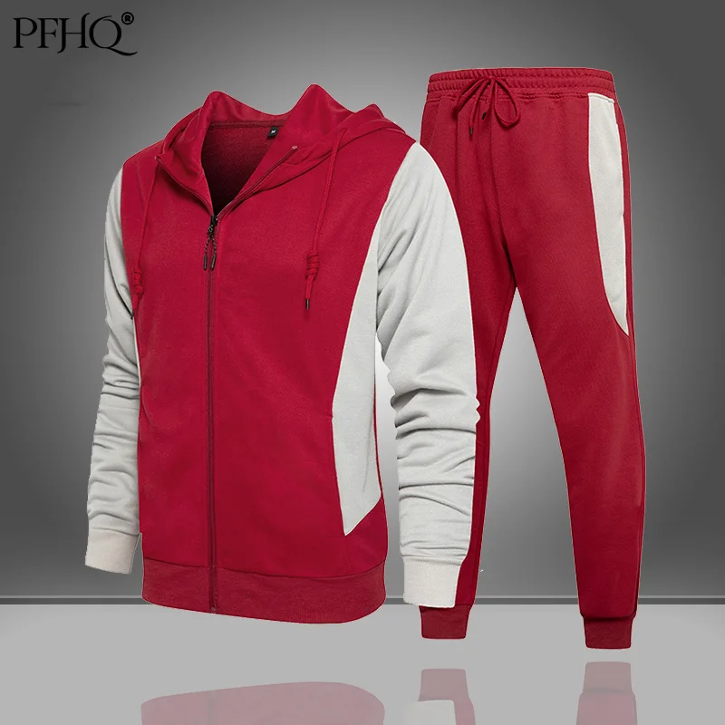 PFHQ Autumn Winter Casual Sports Suit Jacket And Pants Two Pieces Fashion Sportswear Men's Jogging Long Sleeve Set 21D1192 
PFHQ Autumn Winter Casual Sports Suit Jacket And Pants Two Pieces Fashion Sportswear Men's Jogging Long Sleeve Set 21D1192