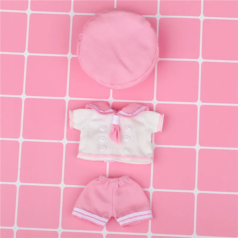 New 16cm Ob11 BJD Doll Clothes Sailor Suit Crew Cosplay JK Clothes 1/12 Dolls Universal Accessory Toys for Girls Diy Gift
New 16cm Ob11 BJD Doll Clothes Sailor Suit Crew Cosplay JK Clothes 1/12 Dolls Universal Accessory Toys for Girls Diy Gift