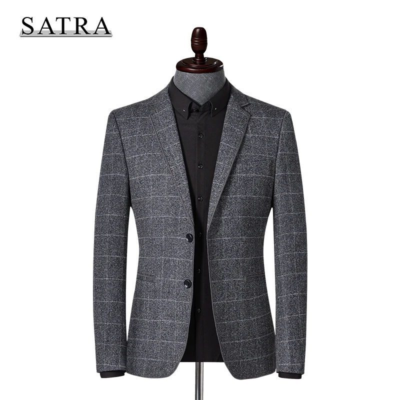 Satra 2021 new arrival high quality Business casual plaid men,men's suits casual jackets,versatile suit
Satra 2021 new arrival high quality Business casual plaid men,men's suits casual jackets,versatile suit