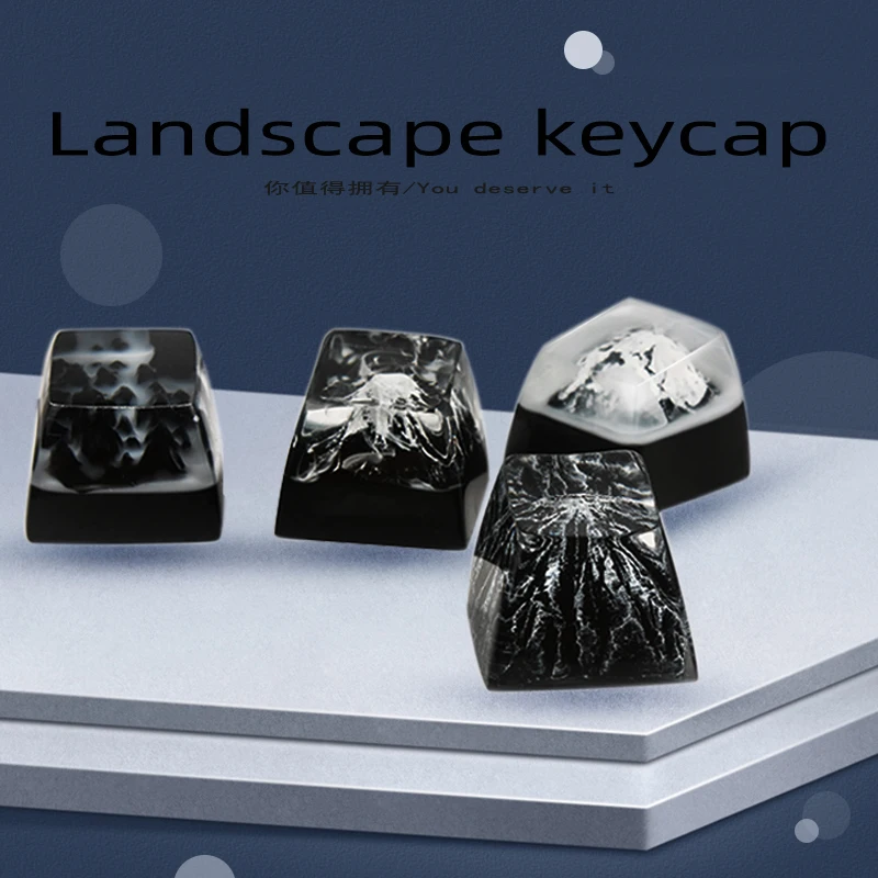 For Mechanical Keyboard Keycap Hand-made Resin Keycap Micro-Landscape Cross-axis Keycap Cherry MX
For Mechanical Keyboard Keycap Hand-made Resin Keycap Micro-Landscape Cross-axis Keycap Cherry MX