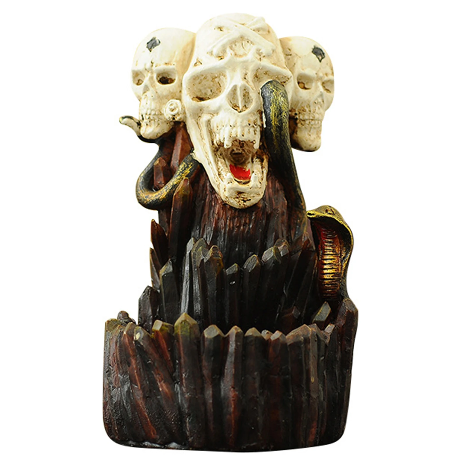 Halloween Resin Crafts Incense Burner Ornaments Holiday Gift Festival Skull Home Decoration Garden
Halloween Resin Crafts Incense Burner Ornaments Holiday Gift Festival Skull Home Decoration Garden