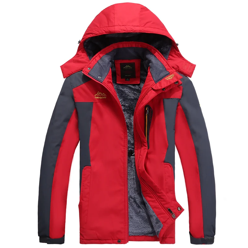 Autumn and Winter Men's Jackets Windproof, Waterproof, Breathable Sportswear Soft Shell Lovers Windbreaker Jacket Men
Autumn and Winter Men's Jackets Windproof, Waterproof, Breathable Sportswear Soft Shell Lovers Windbreaker Jacket Men