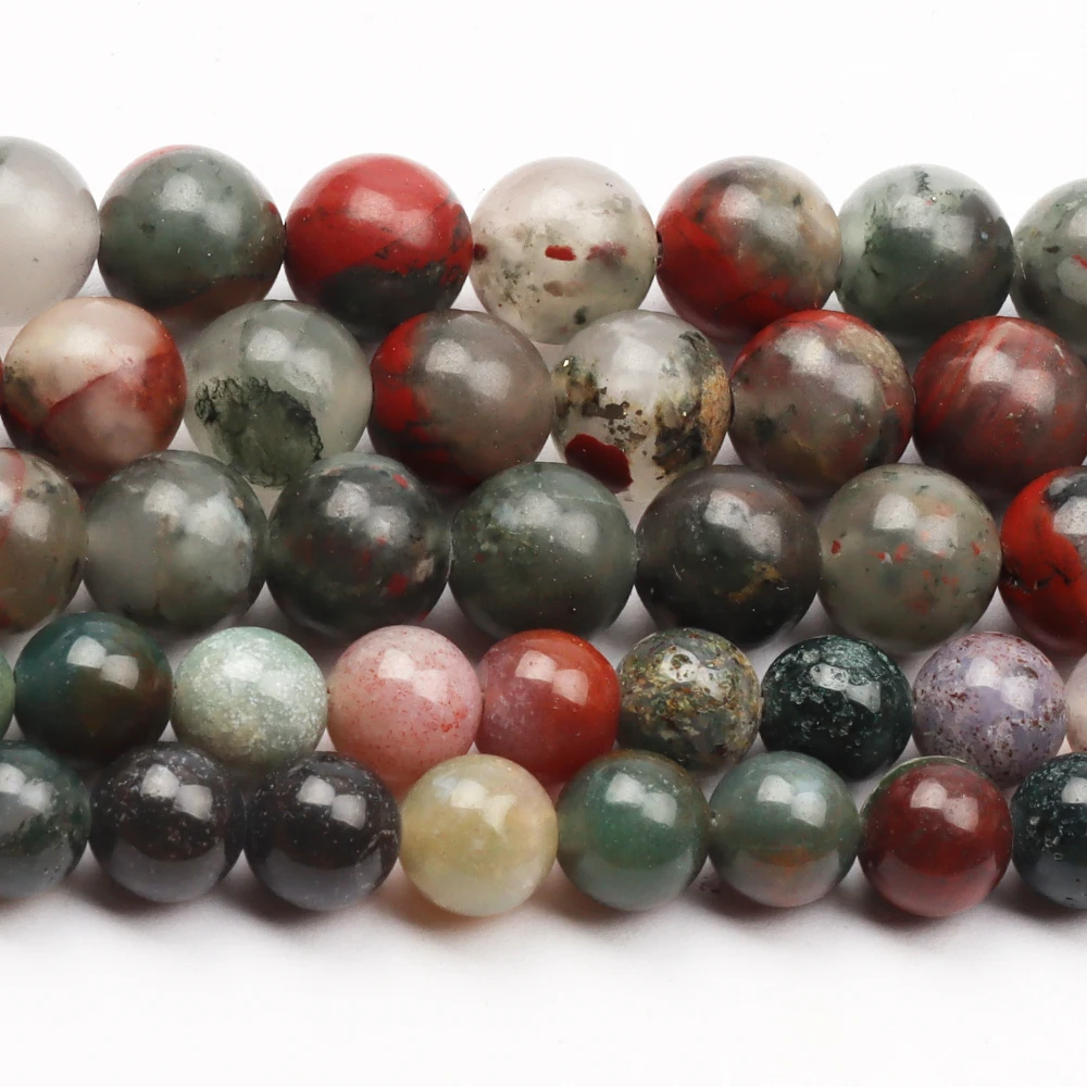 Natural Round Loose Stone Beads Smooth Beads For DIY Jewelry Making Bracelet Natural Indian Agate Stone Beads
Natural Round Loose Stone Beads Smooth Beads For DIY Jewelry Making Bracelet Natural Indian Agate Stone Beads