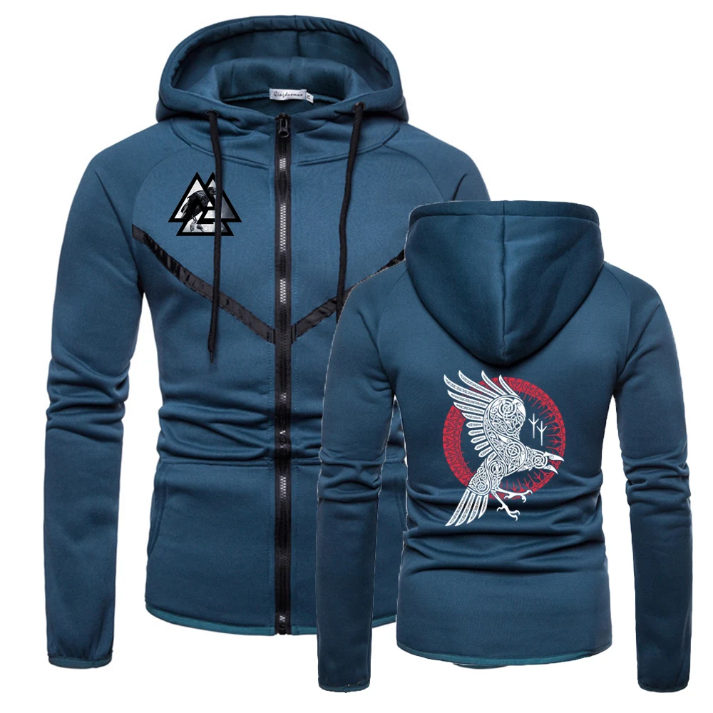 2021 Men Viking legend Ragnar's Raven High Quality Wild Fitness Sweatshirts Solid Color Style Zipper Muscle Sportswear Hoodies
2021 Men Viking legend Ragnar's Raven High Quality Wild Fitness Sweatshirts Solid Color Style Zipper Muscle Sportswear Hoodies