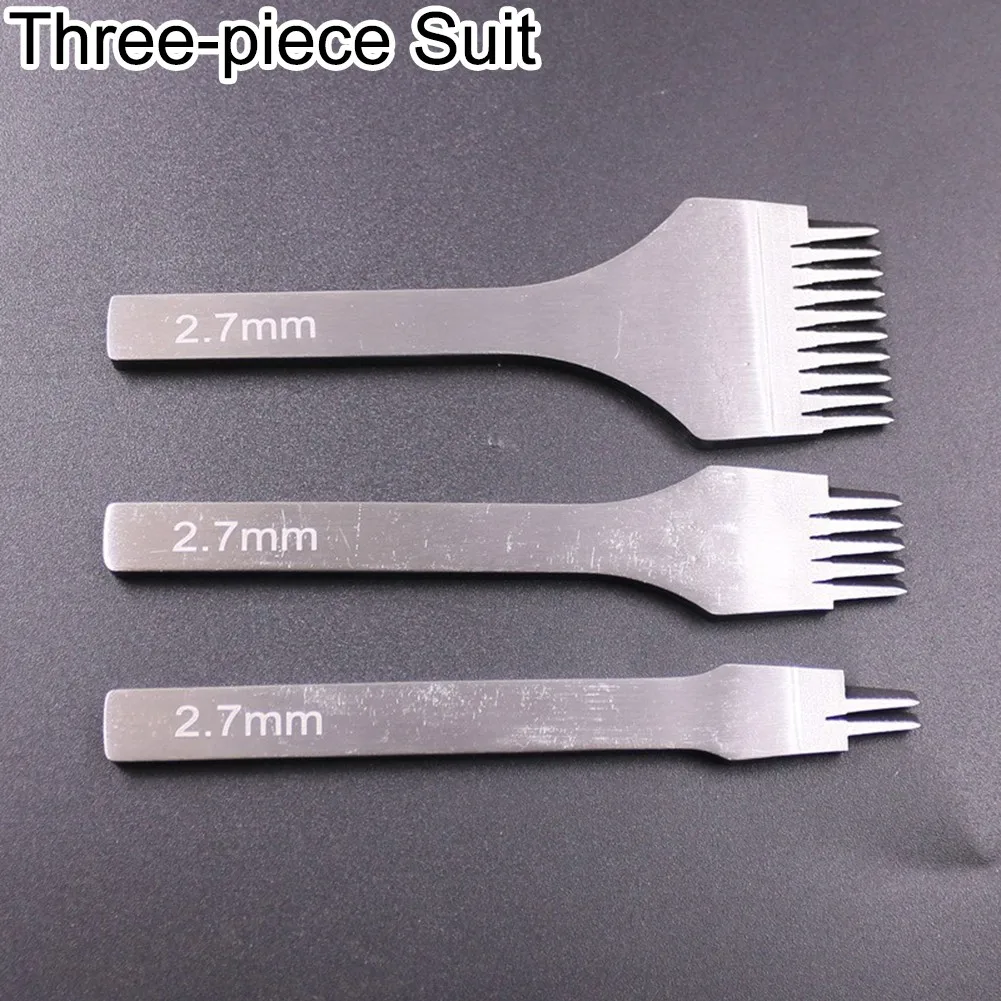 Polished Tooth Prongs Leather Stitching Punch Tool For Leather Hole Punches Tool Lacing Stitching Sewing DIY Leather Craft Tools
Polished Tooth Prongs Leather Stitching Punch Tool For Leather Hole Punches Tool Lacing Stitching Sewing DIY Leather Craft Tools