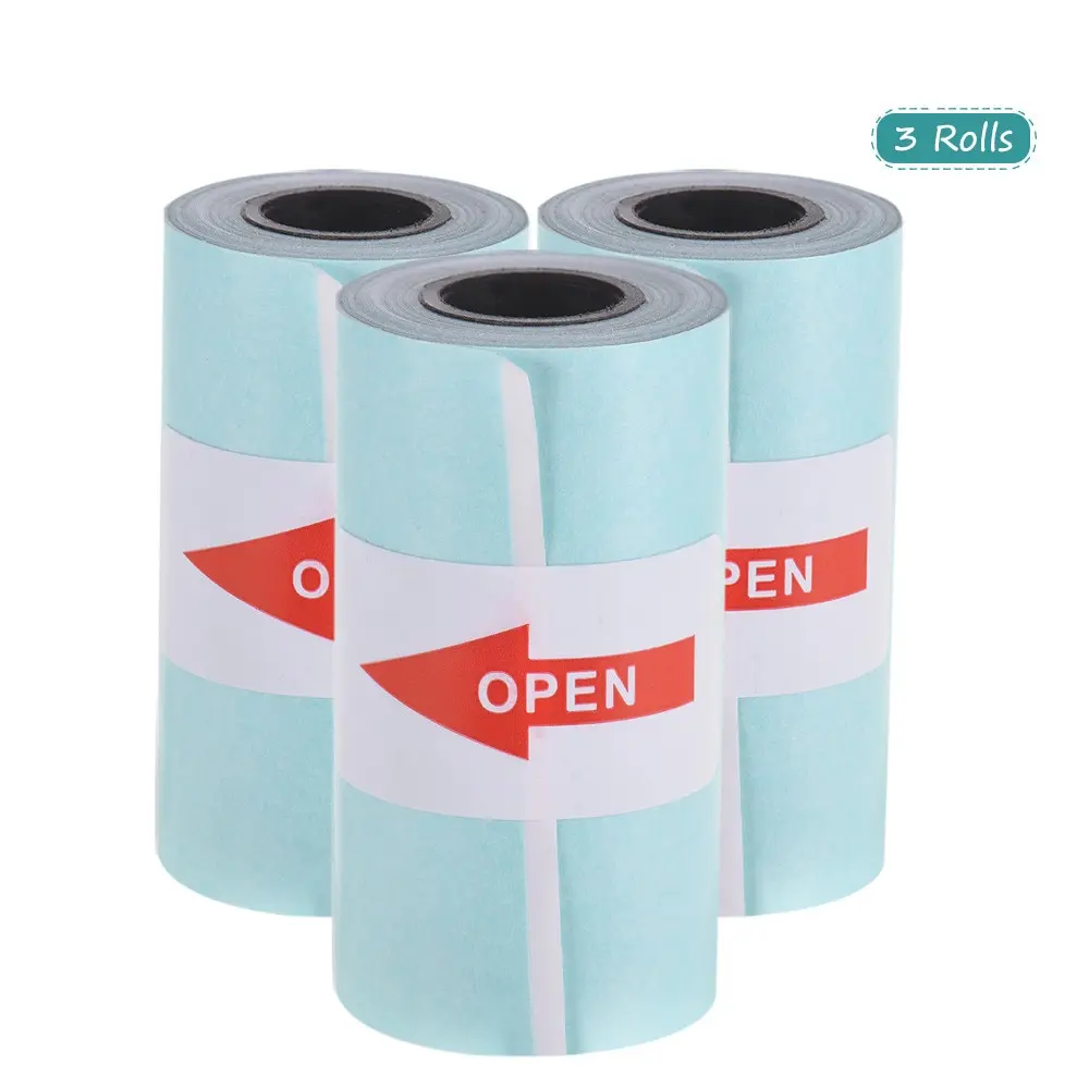 3 Roll/SET Durable Printing for Paperang Sticker Paper Photo Paper for Mini Pocket Photo Printer Bill Receipt Papers
3 Roll/SET Durable Printing for Paperang Sticker Paper Photo Paper for Mini Pocket Photo Printer Bill Receipt Papers
