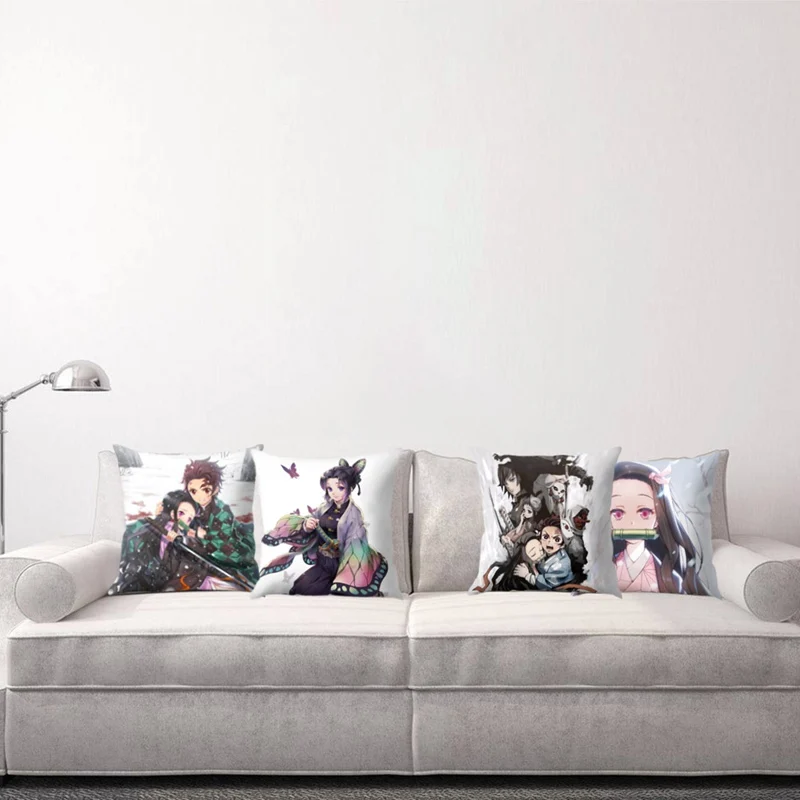 For Demon Slayer Kimetsu no Yaiba Pillowcase Cushion Cover 45 x 45cm Demon Slayer Printed Pillow Cover Cushion Case for Sofa Bed
For Demon Slayer Kimetsu no Yaiba Pillowcase Cushion Cover 45 x 45cm Demon Slayer Printed Pillow Cover Cushion Case for Sofa Bed