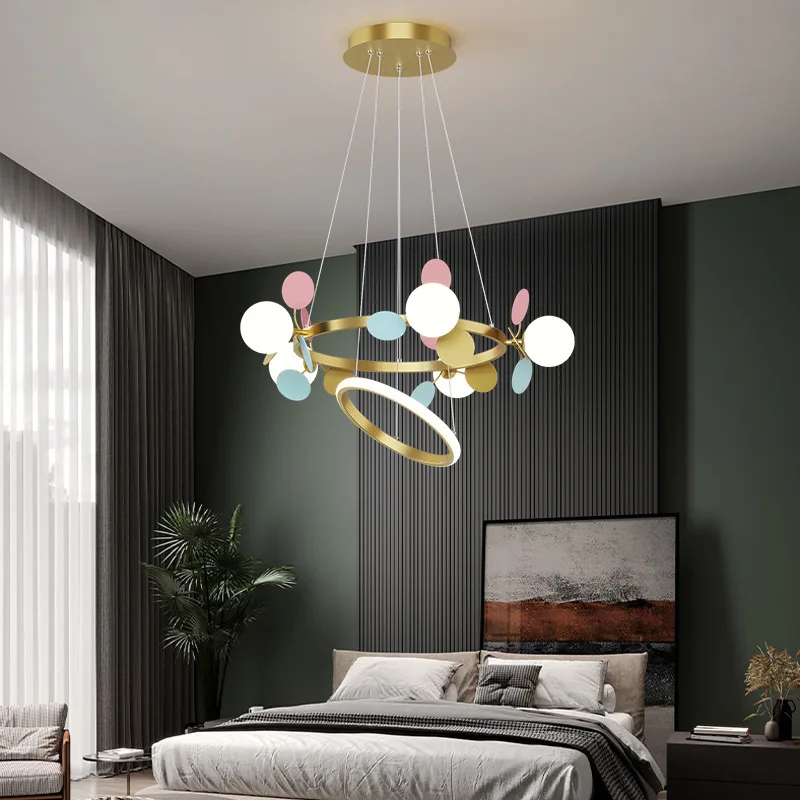 Led Ceiling Chandelier Bedroom Lamp Personality Ring Magic Bean Nordic Circular Living Room Decorative Gold Hardware Acrylic
Led Ceiling Chandelier Bedroom Lamp Personality Ring Magic Bean Nordic Circular Living Room Decorative Gold Hardware Acrylic