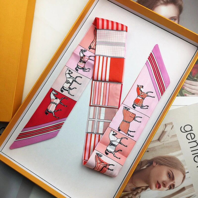5*90cm Luxury Silk Scarf Horse Print Lady Riband Bags Scarves Small Ribbon Hair Band Handkerchief Spring Summer Skinny Scarfs
5*90cm Luxury Silk Scarf Horse Print Lady Riband Bags Scarves Small Ribbon Hair Band Handkerchief Spring Summer Skinny Scarfs