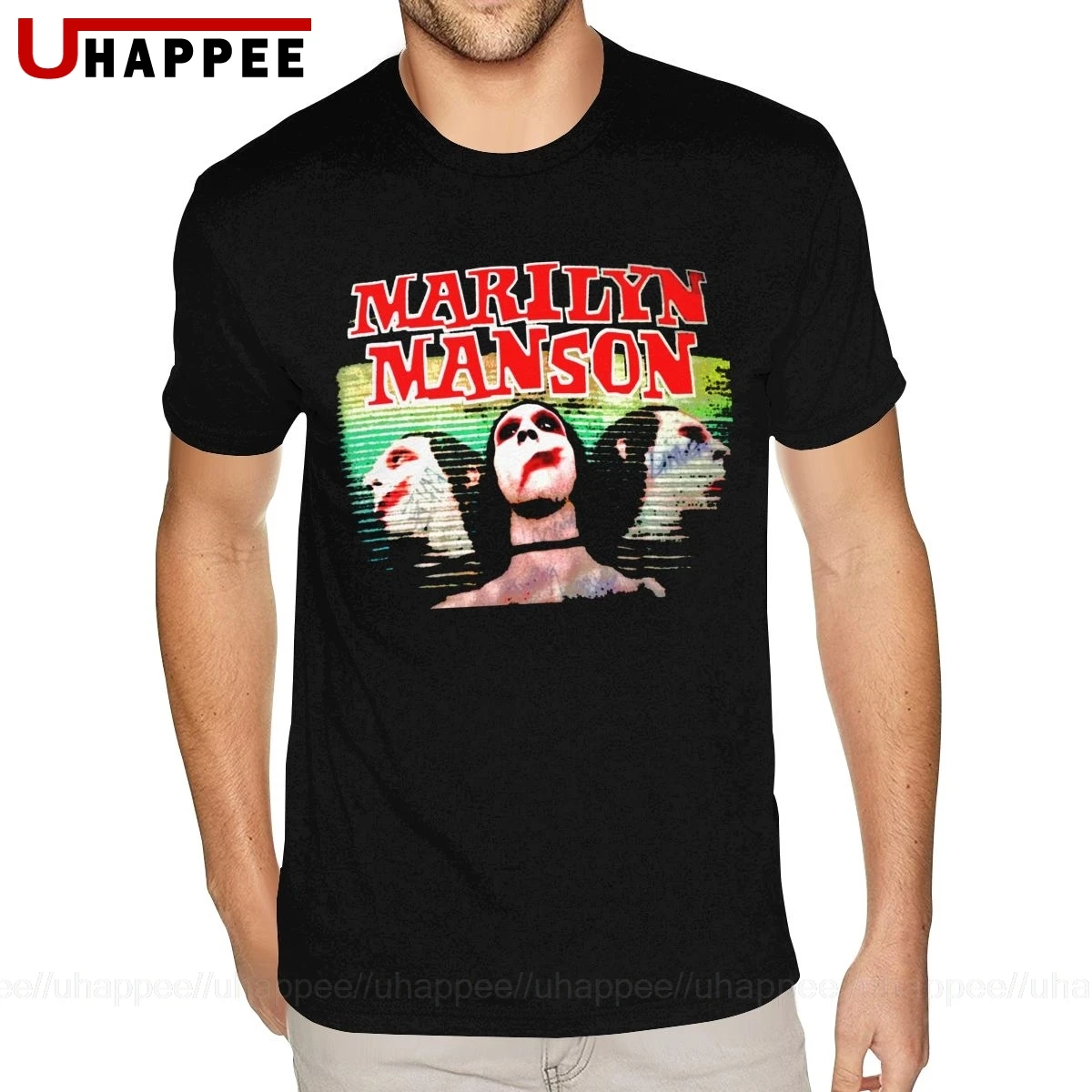 Мужские Винтажные Футболки с коротким рукавом Marilyn Manson
Мужские Винтажные Футболки с коротким рукавом Marilyn Manson