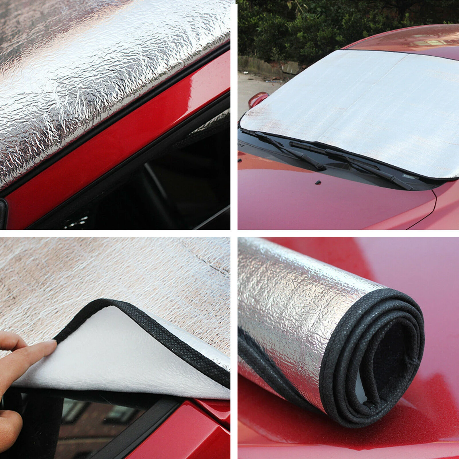150cm x 70cm Universal Double Ears Car Windshield Snow Frost Block Sunshade Cover Protector Car Styling Accessories
150cm x 70cm Universal Double Ears Car Windshield Snow Frost Block Sunshade Cover Protector Car Styling Accessories