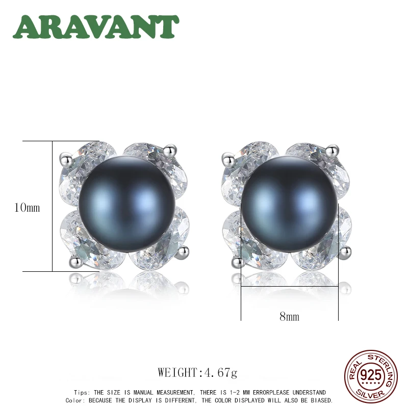 100% Authentic 925 Sterling Silver Flowers Clear CZ Pearl Stud Earrings For Women Luxury Pearl Jewelry Gift
100% Authentic 925 Sterling Silver Flowers Clear CZ Pearl Stud Earrings For Women Luxury Pearl Jewelry Gift