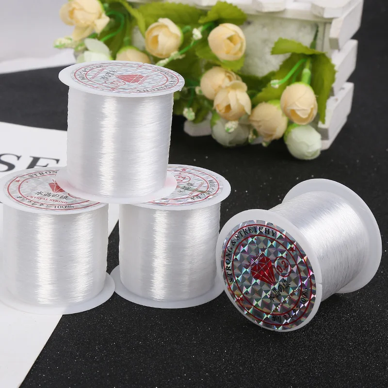 10/100M Plastic Crystal DIY Beading Stretch Elastic Line Jewelry Making Supply Wire String Jewelery Braided thread String 1.0mm
10/100M Plastic Crystal DIY Beading Stretch Elastic Line Jewelry Making Supply Wire String Jewelery Braided thread String 1.0mm