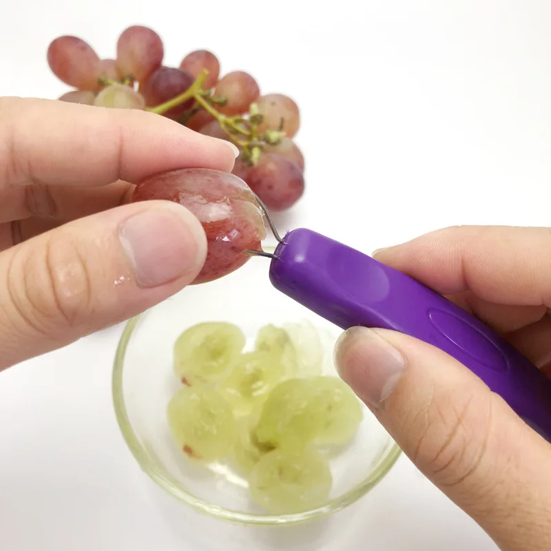 Grape Peeler Multifunctional Fruit Slicer Portable Household Manual Grape Cutter Kitchen Fruit Vegetable Tools Accessories
Grape Peeler Multifunctional Fruit Slicer Portable Household Manual Grape Cutter Kitchen Fruit Vegetable Tools Accessories