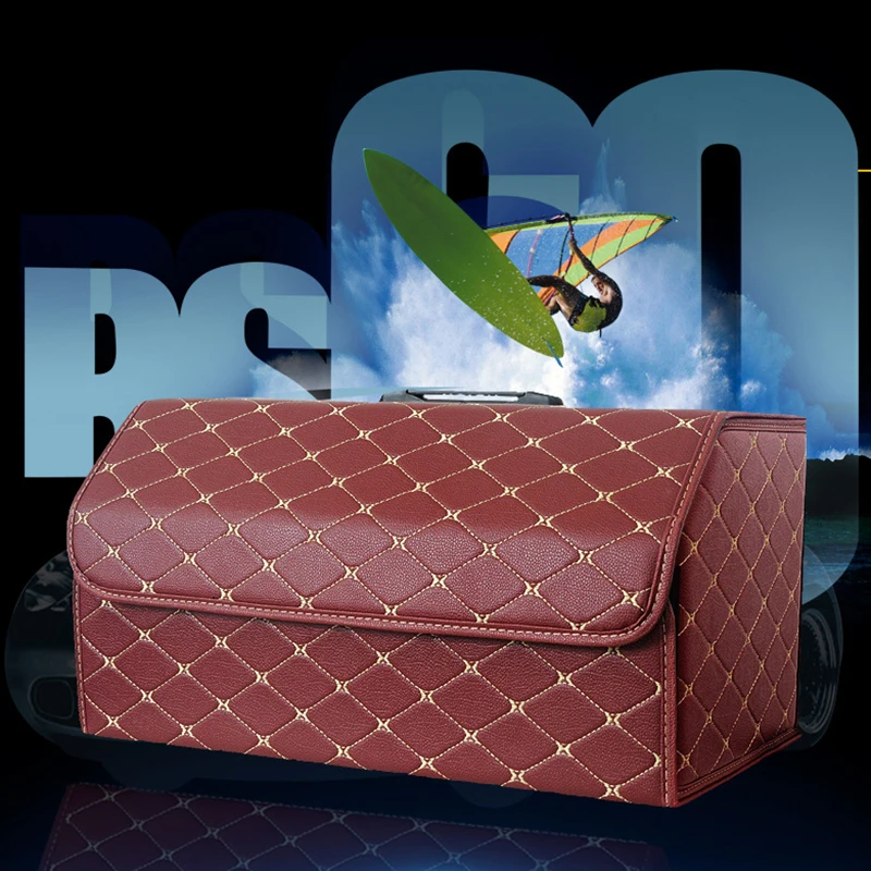 Collapsible Car Trunk Storage Bag Organizer with Lid Portable Car Storage Stowing Tidying PU Leather Auto Trunk Box Organizer
Collapsible Car Trunk Storage Bag Organizer with Lid Portable Car Storage Stowing Tidying PU Leather Auto Trunk Box Organizer