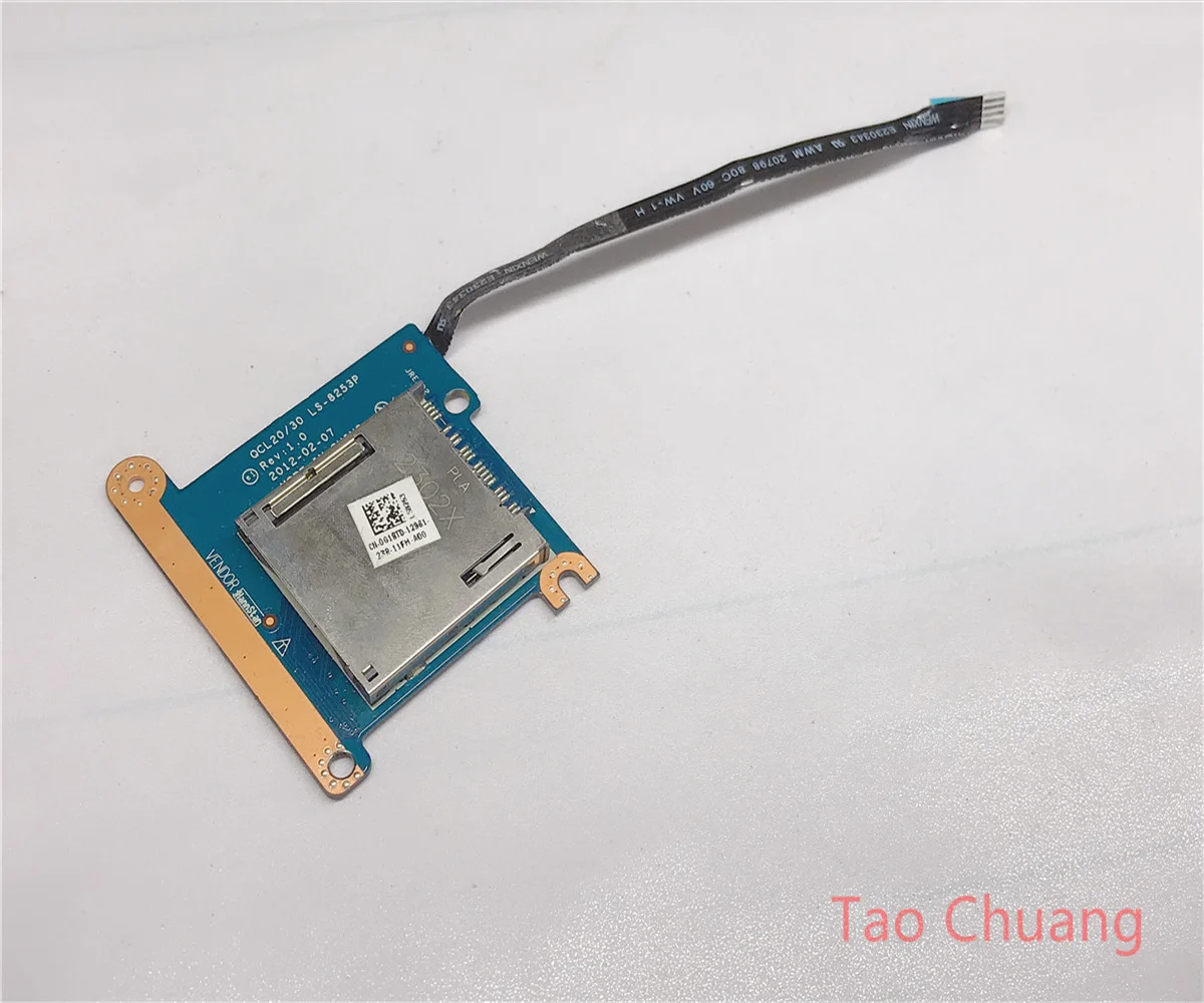LS-8253P FOR Dell Vostro 3560 SD Kartenleser SD Cardreader Board 0G18TD
LS-8253P FOR Dell Vostro 3560 SD Kartenleser SD Cardreader Board 0G18TD
