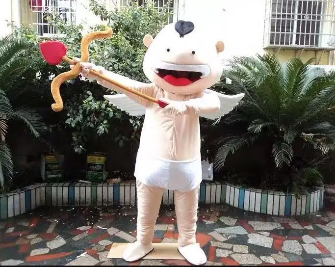Cupid Mascot Costume Love God Mascot fancy dress costume Anime Cosplay Kits for Halloween party event
Cupid Mascot Costume Love God Mascot fancy dress costume Anime Cosplay Kits for Halloween party event