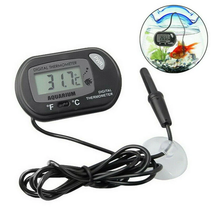 Mini Digital Aquarium Thermometer LCD Fish Tank Water Temperature Meter Aquarium Temp Detector Fish Alarm Pet Accessories Tools
Mini Digital Aquarium Thermometer LCD Fish Tank Water Temperature Meter Aquarium Temp Detector Fish Alarm Pet Accessories Tools