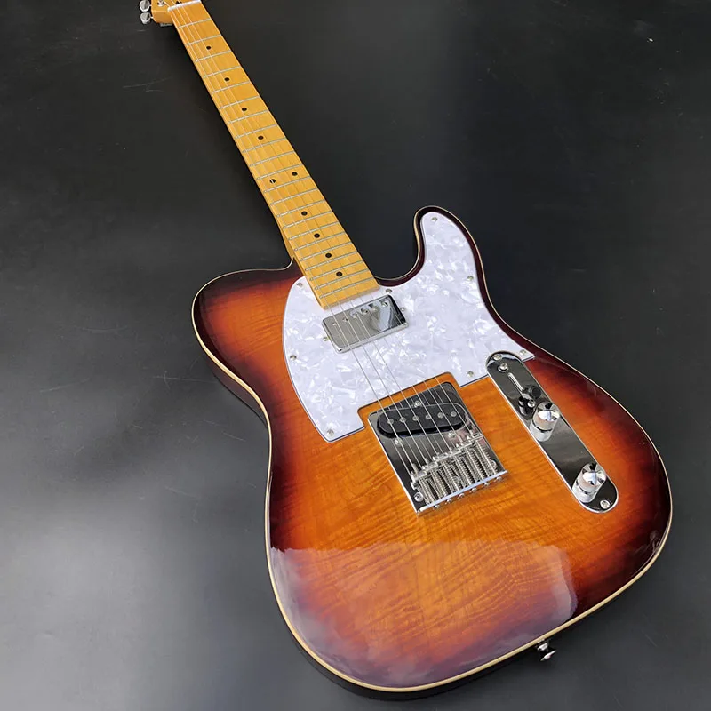 High-quality TL electric guitar with flame maple gyro and maple fingerboard can be customized and delivered free of charge!
High-quality TL electric guitar with flame maple gyro and maple fingerboard can be customized and delivered free of charge!