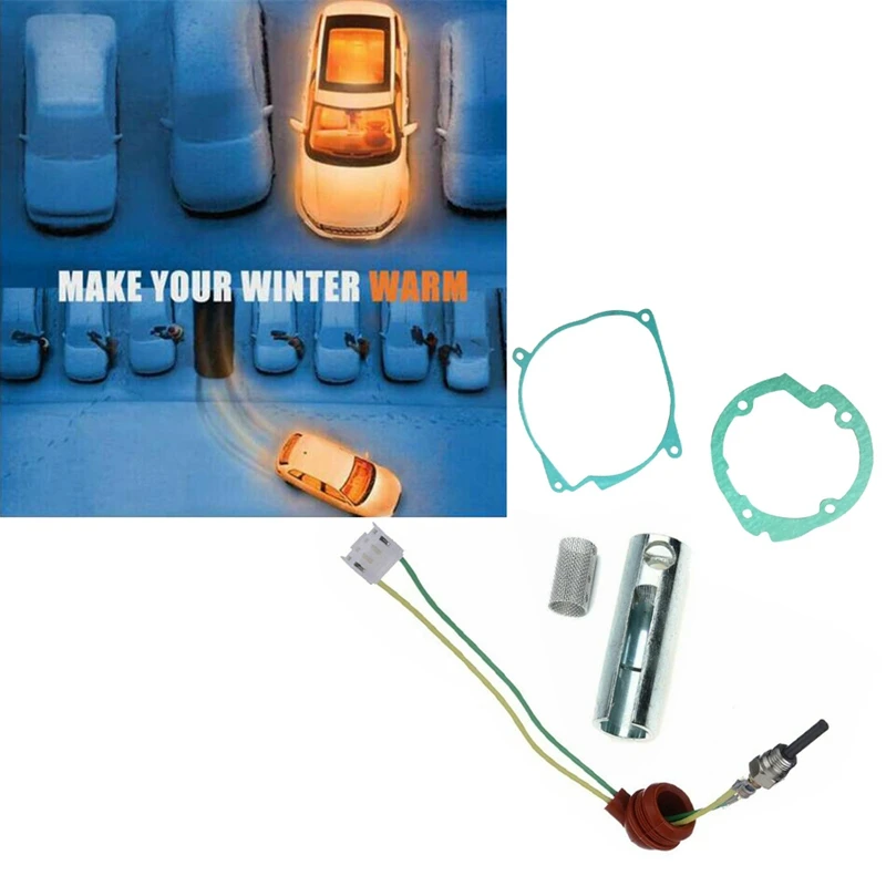 1Set 5Pcs Car Air-Crude Oil Gaskets Strainers+12V Ceramic Glow Plug for Air-Crude Oil Heater Similar Webasto
1Set 5Pcs Car Air-Crude Oil Gaskets Strainers+12V Ceramic Glow Plug for Air-Crude Oil Heater Similar Webasto