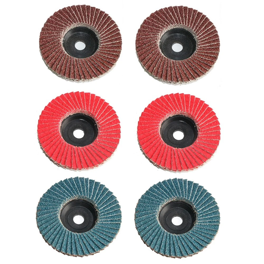 6pcs 3\\\" Grinding Wheels Flap Discs Angle Grinder Sanding Disc Wood Abrasive Tool
6pcs 3\\\" Grinding Wheels Flap Discs Angle Grinder Sanding Disc Wood Abrasive Tool