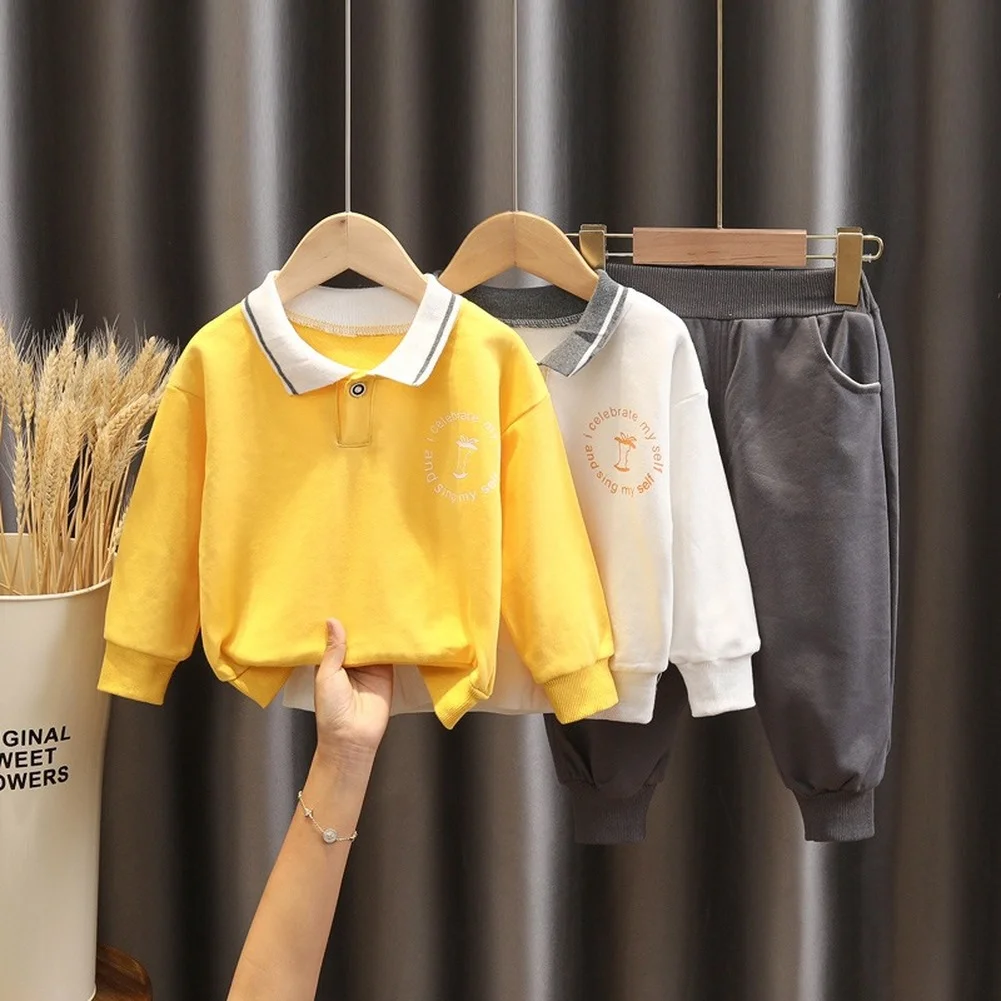 Boy foreign style suit tide baby autumn sports two-piece Korean children's casual sweater spring and autumn kids clothes
Boy foreign style suit tide baby autumn sports two-piece Korean children's casual sweater spring and autumn kids clothes