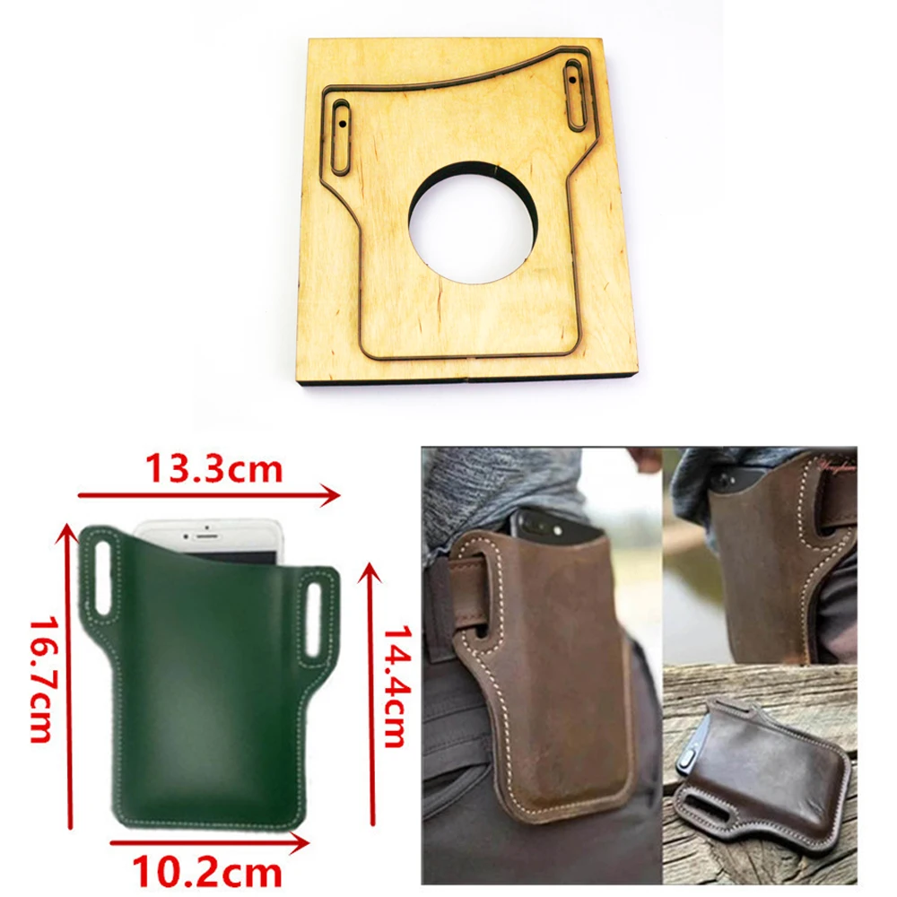 DIY leather craft waist cellphone bag die cutting knife mold metal hollowed punch tool pattern 13.3x16.7cm
DIY leather craft waist cellphone bag die cutting knife mold metal hollowed punch tool pattern 13.3x16.7cm