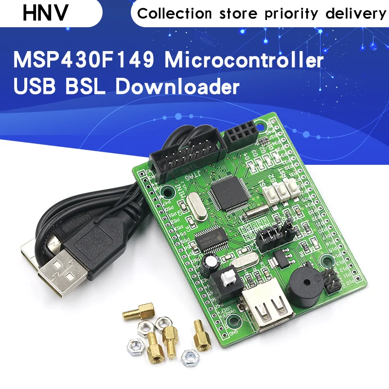 MSP430F149 однокристальная минимальная системная плата основная макетная USB BSL