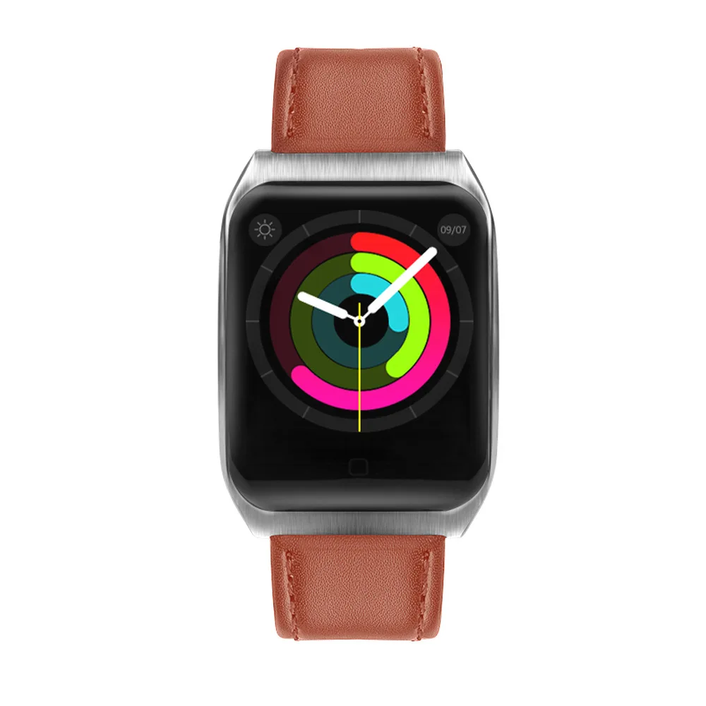 1.3 Inch Color Screen Men's Smart Watch Touch Heart Rate Sensor Health Monitoring Leather Strap
1.3 Inch Color Screen Men's Smart Watch Touch Heart Rate Sensor Health Monitoring Leather Strap