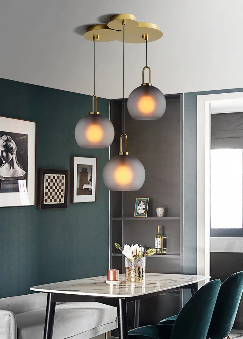 American industrial style restaurant three-head Pedant lights post-modern retro living room bedroom creative Pendant lights
American industrial style restaurant three-head Pedant lights post-modern retro living room bedroom creative Pendant lights