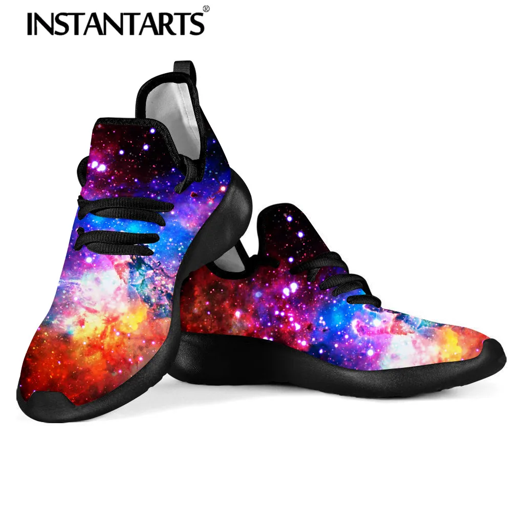 INSTANTARTS 3D Bright Universe/Galaxy Printed Flats Mesh Lace-up Shoes Cool Knit Sneakers for Male Fashion Light Weight Footwear
INSTANTARTS 3D Bright Universe/Galaxy Printed Flats Mesh Lace-up Shoes Cool Knit Sneakers for Male Fashion Light Weight Footwear