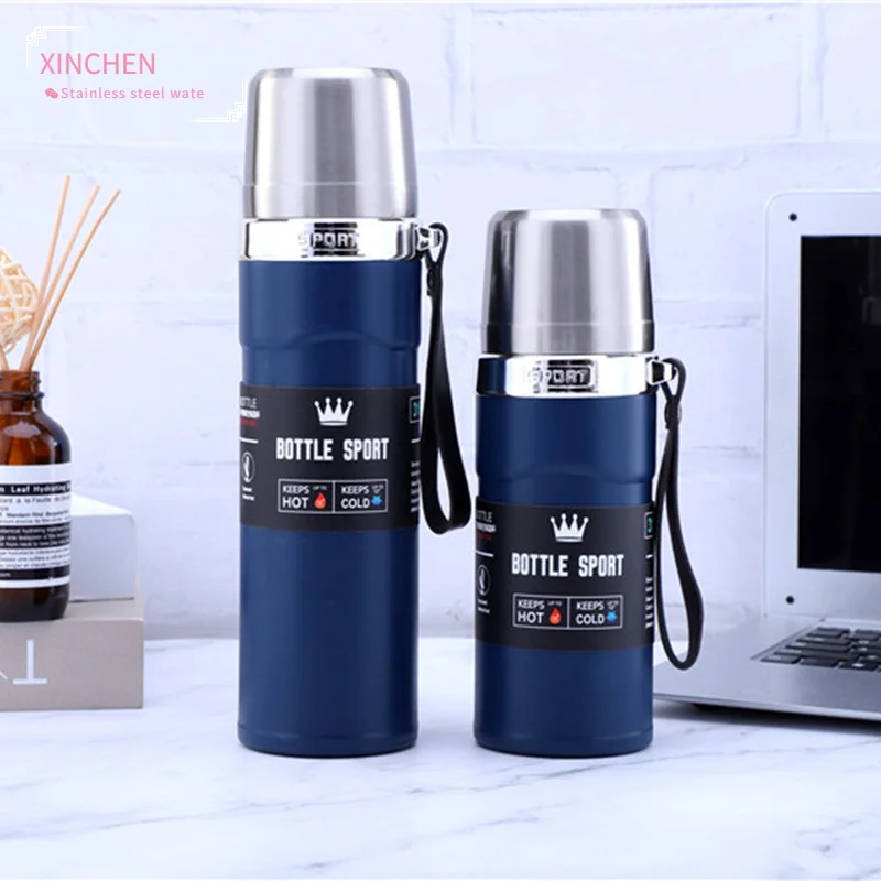 XINCHEN750/550Ml Straight Mug With Two Lids All-Steel Large-Capacity 304 Stainless Steel Vacuum Flask Bullet Sports Water Bottle
XINCHEN750/550Ml Straight Mug With Two Lids All-Steel Large-Capacity 304 Stainless Steel Vacuum Flask Bullet Sports Water Bottle