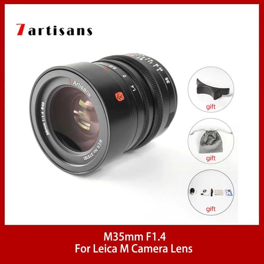 7artisans M35mm F1.4 рамка DSLR Камера объектив для Leica M LM объектив крепление фотографии Камера аксессуары для ЖК-дисплея с подсветкой Fujifilm GFX беззерка...
7artisans M35mm F1.4 рамка DSLR Камера объектив для Leica M LM объектив крепление фотографии Камера аксессуары для ЖК-дисплея с подсветкой Fujifilm GFX беззерка...