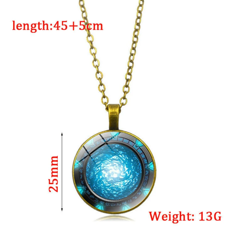 2021 Fashion Simple Glow In The Dark Pendant Necklace Men Women Glass Dome Necklace Jewelry