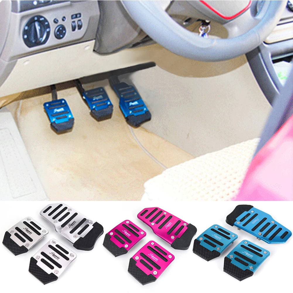 2/3 Pcs Universal Aluminum Brake Pedal Cover Mannual&Auto Pedal Cover Set Kit Non-Slip Car Pedal Cover
2/3 Pcs Universal Aluminum Brake Pedal Cover Mannual&Auto Pedal Cover Set Kit Non-Slip Car Pedal Cover
