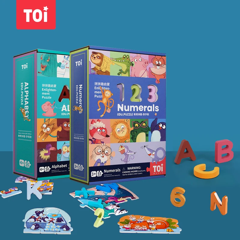 TOI Wooden Puzzle Number Letter Puzzles Cognition Enlightenment Early Education Children's Over 3 Years Old Educational Toys
TOI Wooden Puzzle Number Letter Puzzles Cognition Enlightenment Early Education Children's Over 3 Years Old Educational Toys