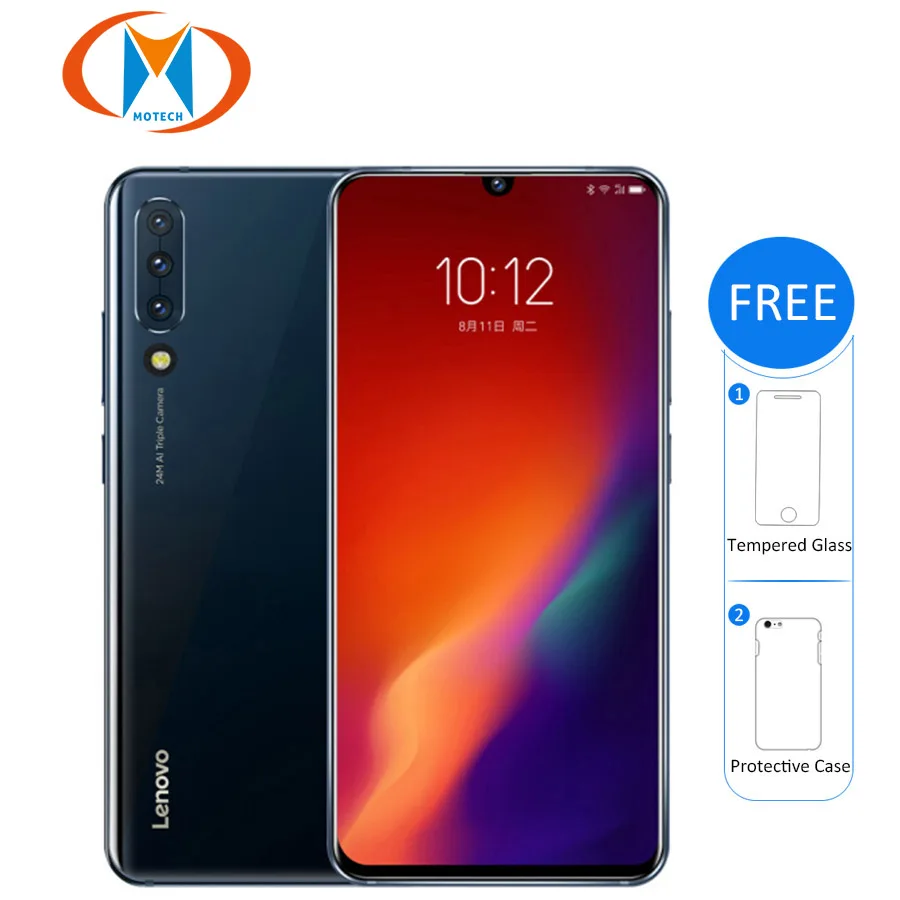 Глобальная прошивка lenovo Z6 6 ГБ 128 Восьмиядерный процессор Snapdragon 730 4G LTE мобильный