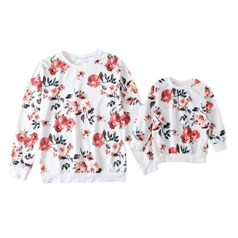 2021 New Mother and Daughter Clothes Autumn Floral Family Hoodies Mom and Daughter Son Matching Outfits Mama Kids Girl Clothing
2021 New Mother and Daughter Clothes Autumn Floral Family Hoodies Mom and Daughter Son Matching Outfits Mama Kids Girl Clothing