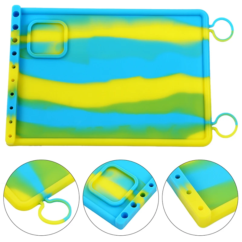 Multi Color 21cm*30cm Silicone Foldable Dab Mat Colorful Silicone Extraction Pad Smoking Mat Waterproof Dab Smoking Accessories
Multi Color 21cm*30cm Silicone Foldable Dab Mat Colorful Silicone Extraction Pad Smoking Mat Waterproof Dab Smoking Accessories