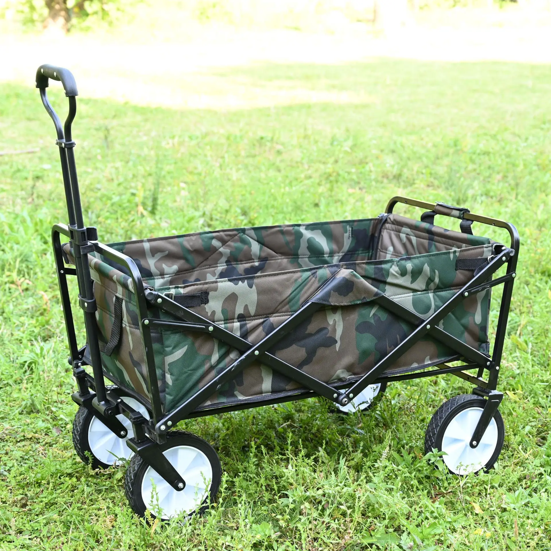 Le Peng portable shopping cart home outdoor camping folding trolley camper 5 inch wheel family pull truck
Le Peng portable shopping cart home outdoor camping folding trolley camper 5 inch wheel family pull truck