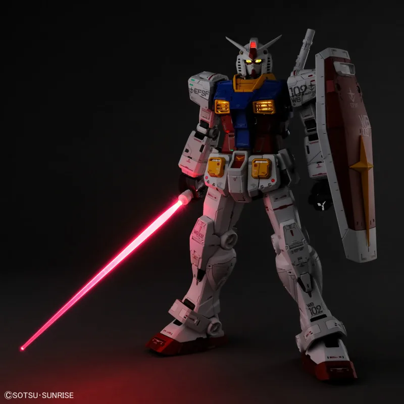 

BANDAI PERFECT GRADE UNLEASHED PG 1/60 40th RX-78-2 2.0 Gundam Model Assembled Anime Action Figure Toys Decoration Kids Toy Gift